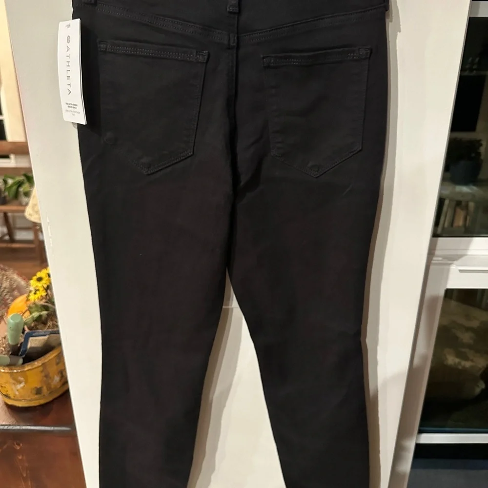 Athleta Black Jeans size 2 NWT